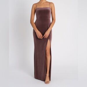 Jenny Yoo Quinn‎ Strapless Velvet Dress